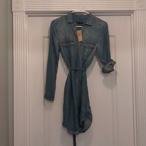 American Eagle Denim Shirtdress